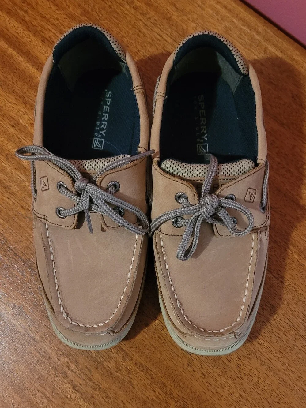Sperry Lanyard Boy's Boat Shoe SZ 3